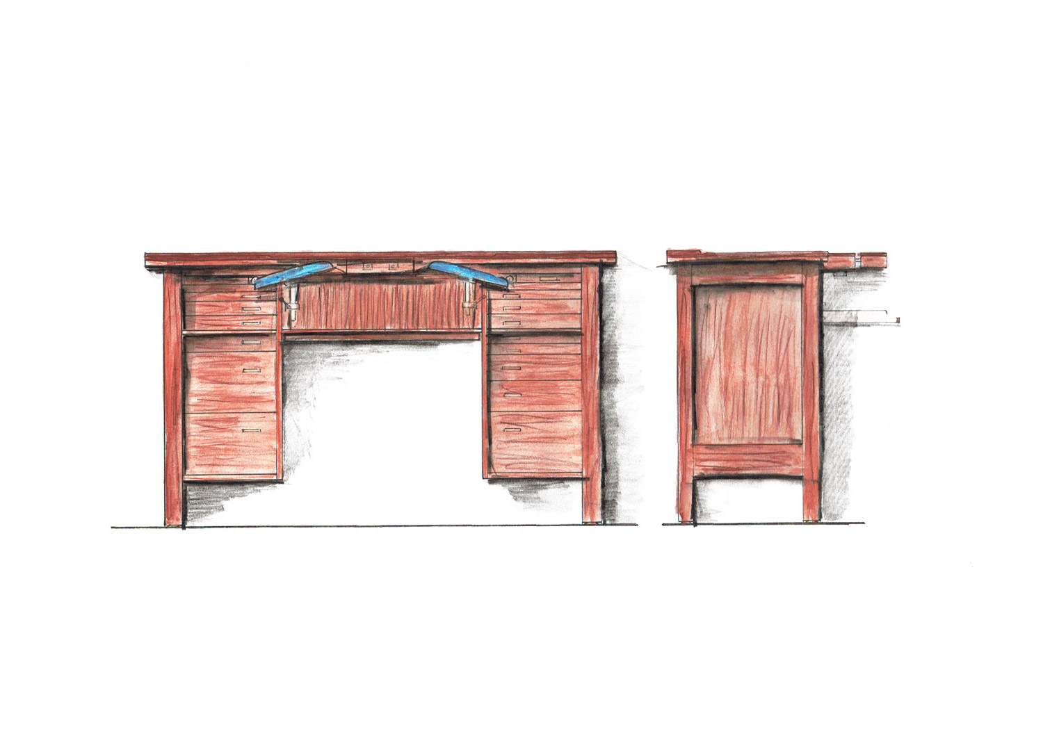 Croquis Etablis Contemporain Philippe Emery